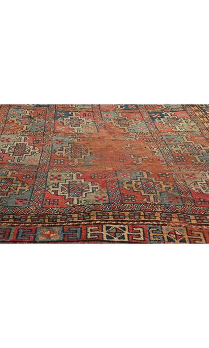 5 x 11 Antique Turkish Yuruk Rug 78985