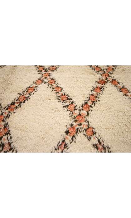 7 x 13 Vintage Moroccan Beni Ourain Rug 74727