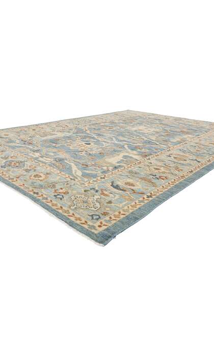 9 x 12 Turkish Blue Sultanabad Rug 60900