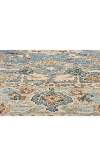 9 x 12 Turkish Blue Sultanabad Rug 60900