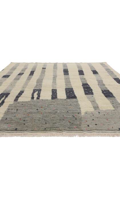 8 x 10 Organic Modern Brutalist Moroccan Rug 31233