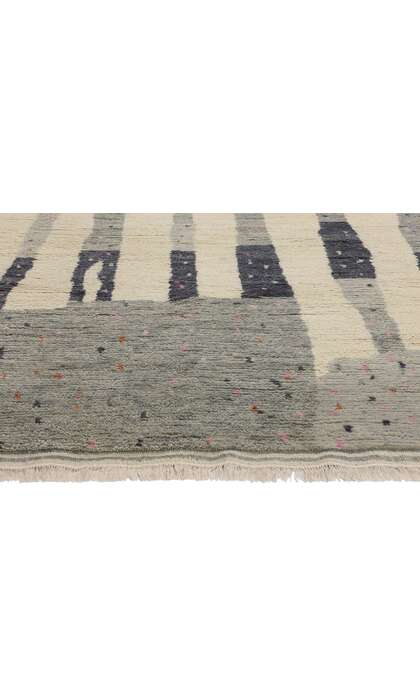 8 x 10 Organic Modern Brutalist Moroccan Rug 31233