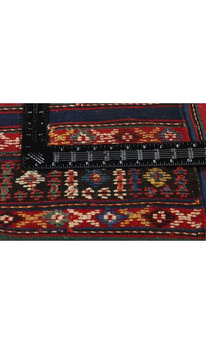 2 x 7 Antique Caucasian Shahsavan Jajim Kilim Rug 78943