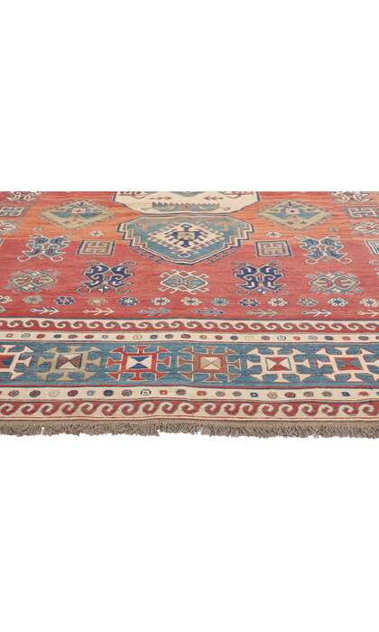 10 x 13 Vintage Caucasian Soumak Rug 78954