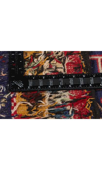 3 x 4 Antique Caucasian Tribal Soumak Rug 78942