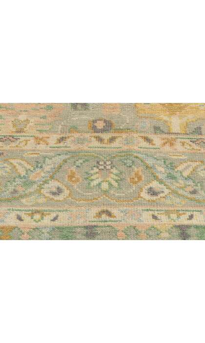 9 x 13 Colorful Oushak Rug 80733