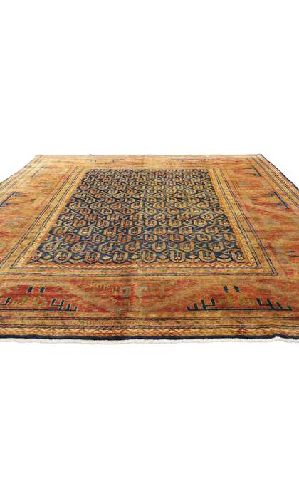 8 x 11 Vintage-Inspired Modern Kazak Rug 30193