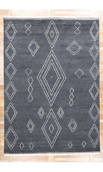 10 x 14 Celestial Nightfall Modern Moroccan Rug 31283