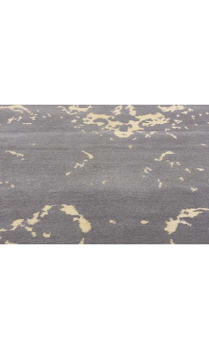 7 x 10 Silver Lace Modern Gray Damask Rug 31142