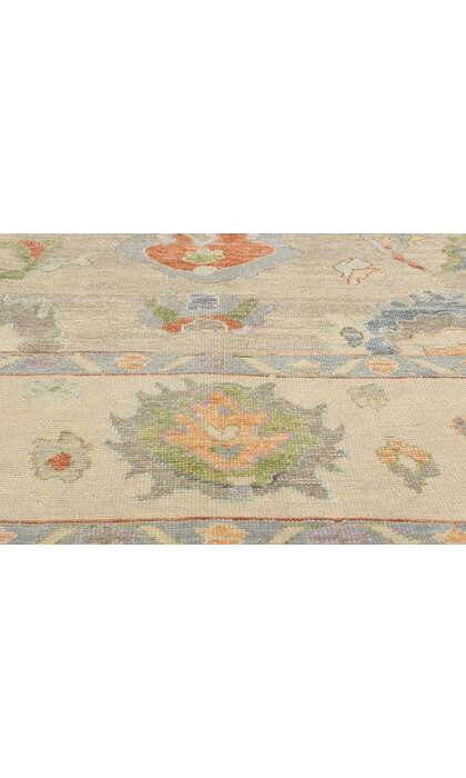 9 x 13 Modern Light Gray Turkish Oushak Rug 539499 x 13 Modern Light Gray Turkish Oushak Rug 53949