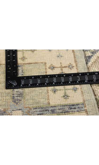 3 x 13 Modern Turkish Oushak Rug Runner 53948