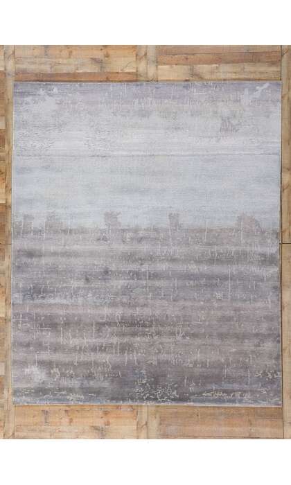 8 x 10 Moonlit Tranquility Contemporary Abstract Rug 31143