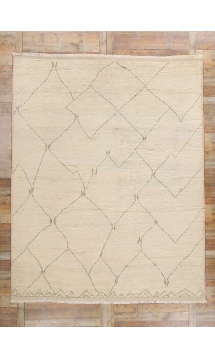9 x 12 Biophilic Echoes Organic Modern Moroccan Rug 31291