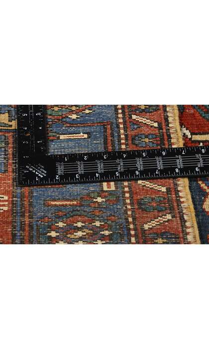 3 x 10 Vintage Persian Karaja Heriz Rug Runner 78955