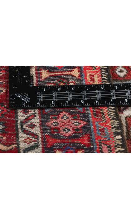 4 x 5 Vintage Persian Karaja Heriz Rug 78968