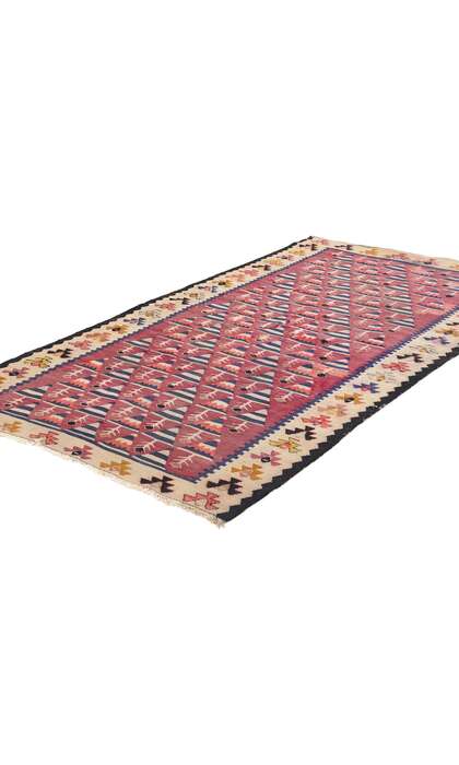 3 x 5 Antique Persian Shahsavan Kilim Rug 78940