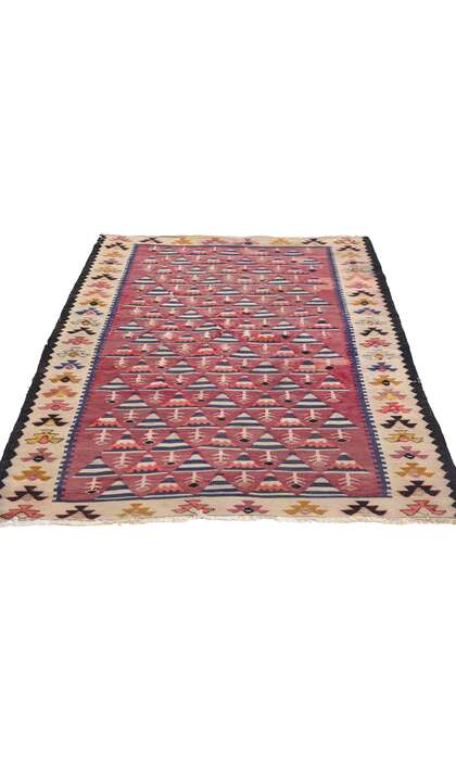 3 x 5 Antique Persian Shahsavan Kilim Rug 78940