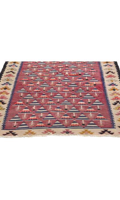 3 x 5 Antique Persian Shahsavan Kilim Rug 78940