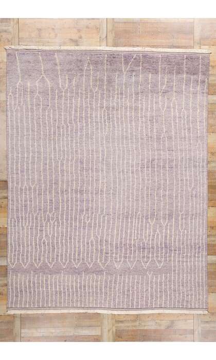 9 x 12 Lavender Whispers Modern Moroccan Rug 31284