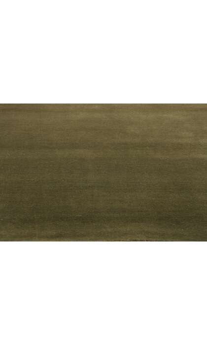 10 x 13 Solid Olive Green Modern Rug 31155