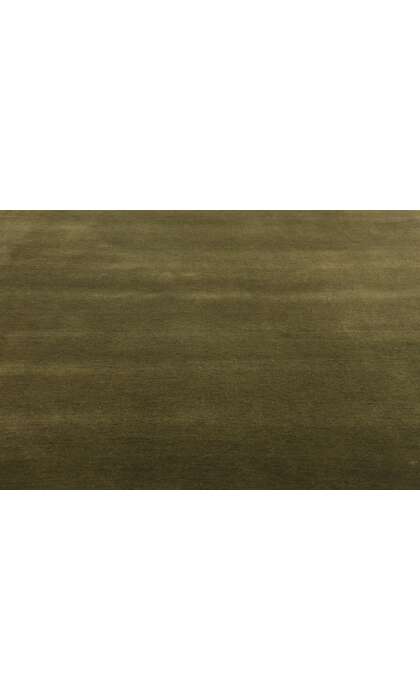 5 x 8 Solid Olive Green Modern Rug 31171