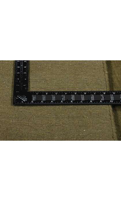 5 x 8 Solid Olive Green Modern Rug 31172