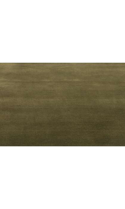 8 x 10 Solid Olive Green Modern Rug 31150