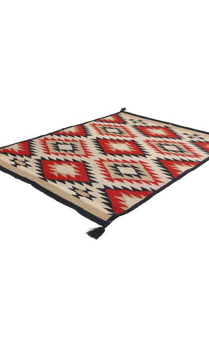 4 x 5 Southwest Modern Navajo-Style Kilim Rug 81121