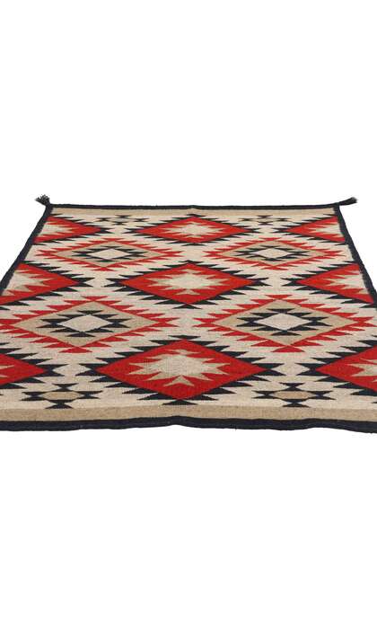 4 x 5 Southwest Modern Navajo-Style Kilim Rug 81121