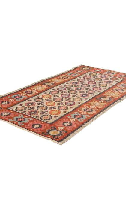 3 x 5 Vintage Turkish Kilim Rug 78938