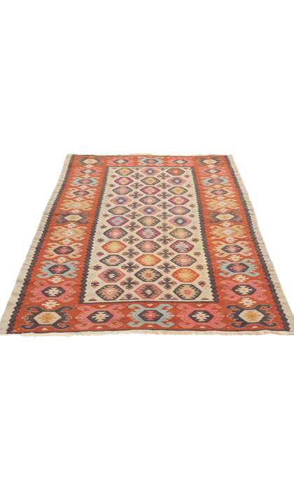 3 x 5 Vintage Turkish Kilim Rug 78938