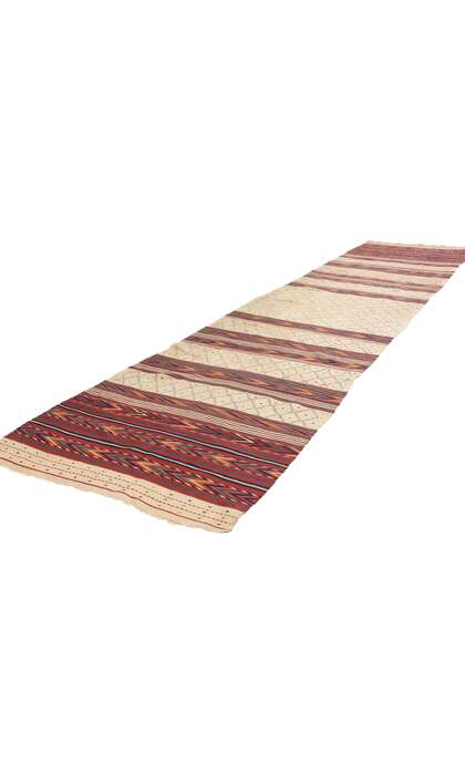 3 x 12 Antique Uzbekistan Tatari Safid Kilim Rug 78949