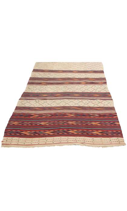 3 x 12 Antique Uzbekistan Tatari Safid Kilim Rug 78949