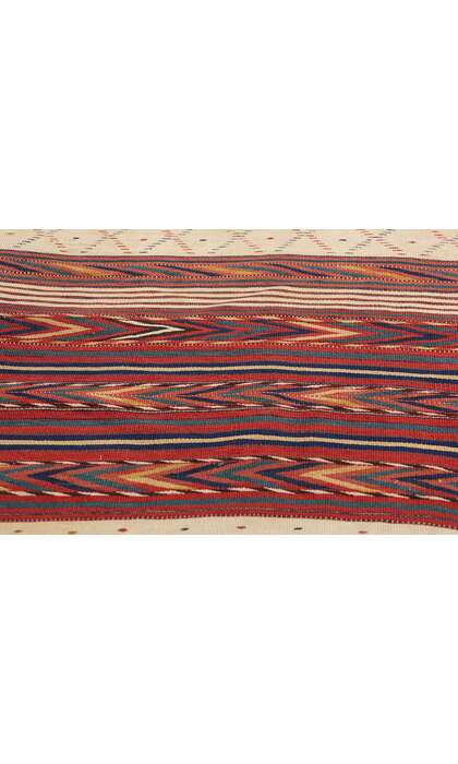 3 x 12 Antique Uzbekistan Tatari Safid Kilim Rug 78949