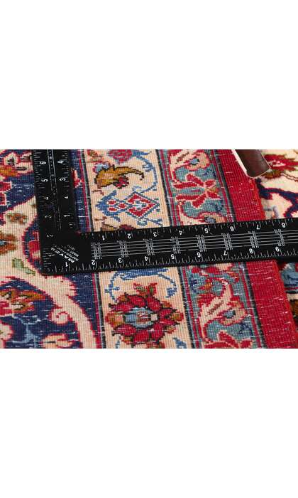 11 x 15 Vintage Persian Isfahan Rug 78981