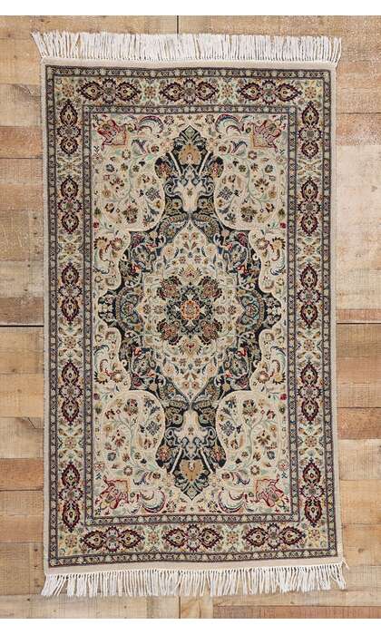 3 x 5 Vintage Pakistani Nain Rug 78960