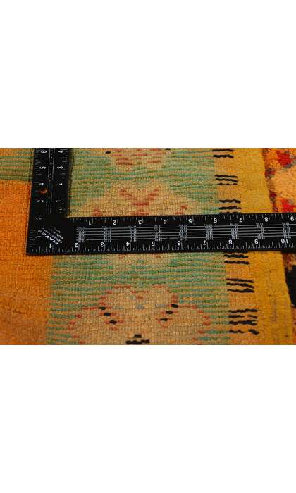 5 x 9 Vintage Orange Boujad Moroccan Rug 20173