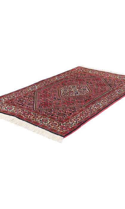 3 x 4 Vintage Persian Bijar Rug 78958