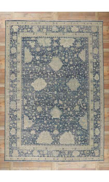 10 x 14 Vintage-Inspired Distressed Rug 30711