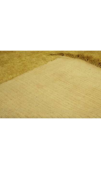 4 x 5 Vintage Turkish Tulu Angora Rug 73979