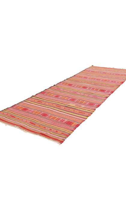 3 x 8 Vintage Turkish Kilim Rug Runner 78948