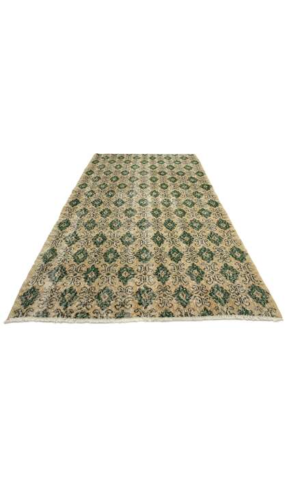 3 x 6 Distressed Vintage Turkish Sivas Rug 51963