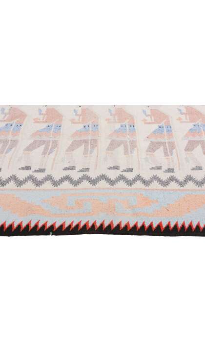 5 x 7 Vintage Yeibichai Navajo Rug 78934