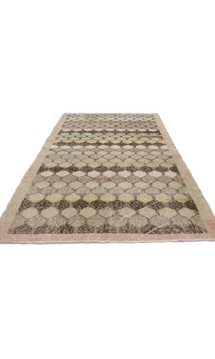 3 x 6 Distressed Vintage Turkish Sivas Rug 51975