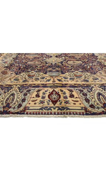 10 x 13 Vintage Persian Khorassan Rug 76039