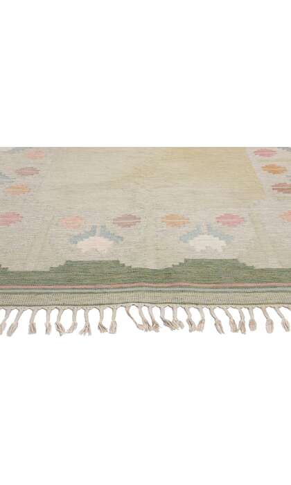 6 x 9 Anna Johanna Angstrom Vintage Swedish Rollakan Rug 79029