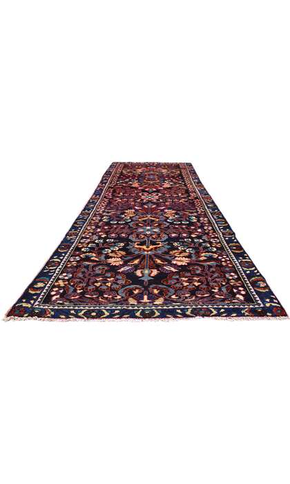 3 x 10 Antique Persian Bakhtiari Rug Runner 75289