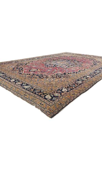 10 x 16 Distressed Antique Persian Khorassan Rug 79002
