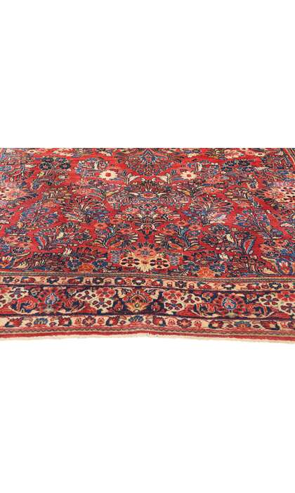 6 x 12 Antique Persian Sarouk Rug 79019