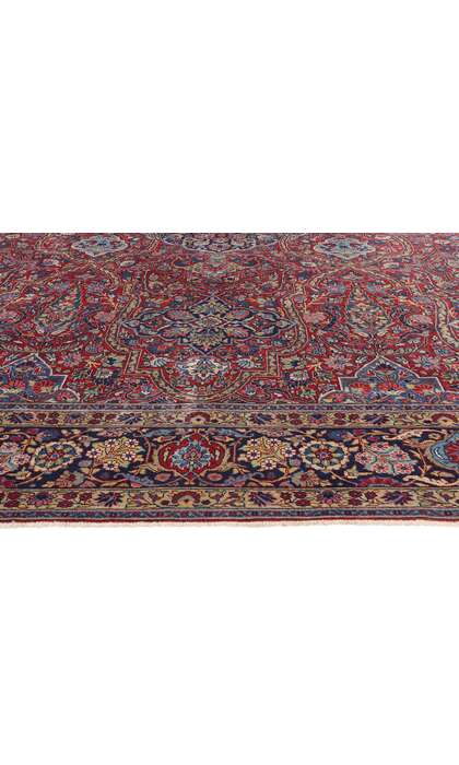 11 x 14 Antique Persian Tabriz Rug 79003
